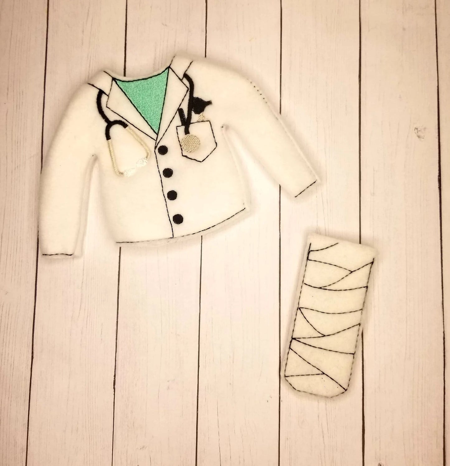 Doctor and cast Elf Sweater