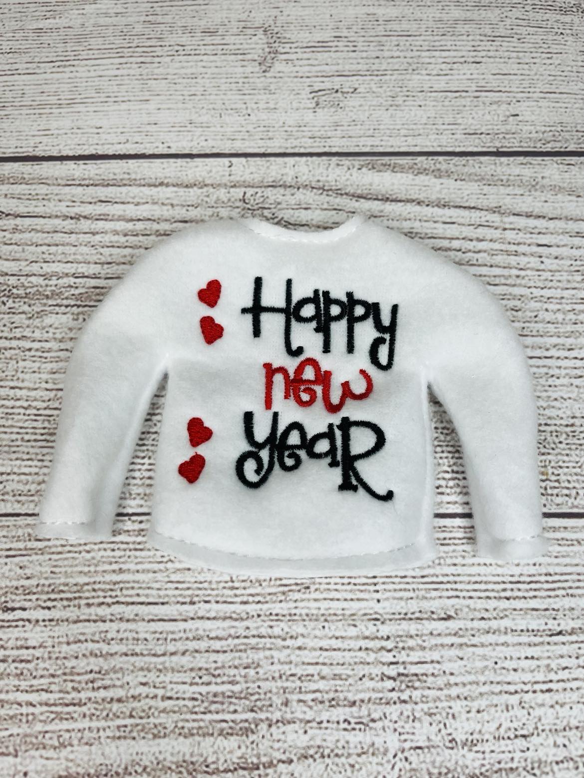 Happy New Year Elf Sweater