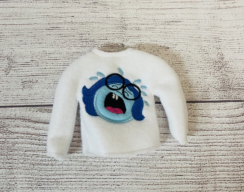 Inside Out Anger Elf Sweater