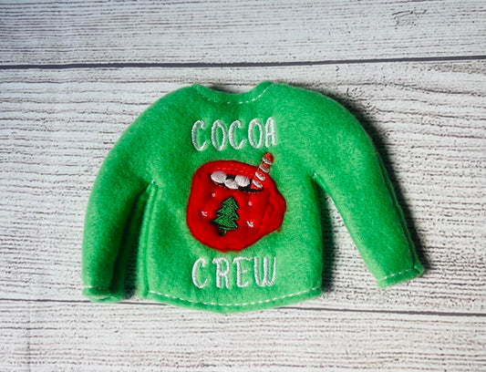 Cocoa Crew Elf Sweater