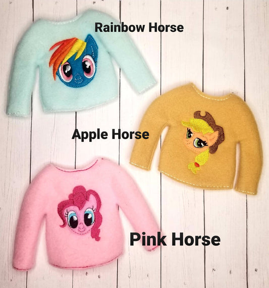 Horse Elf Sweater
