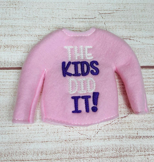 The Kids Did It Elf Sweater