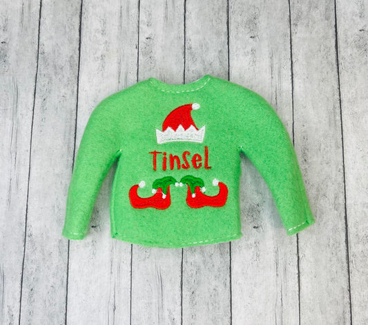 Elf Tinsel Elf Sweater